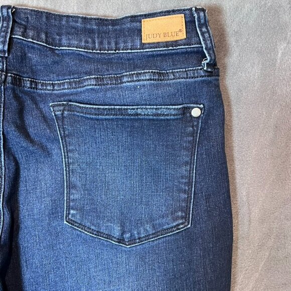 Judy Blue Kat Cook Denim Boyfriend Fit High Rise Jeans Style JB8114DK Size 15/32 - Picture 9 of 11